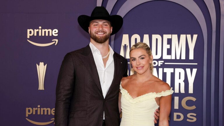 Haley Cavinder celebrates one year of dating with Cowboys tight end
