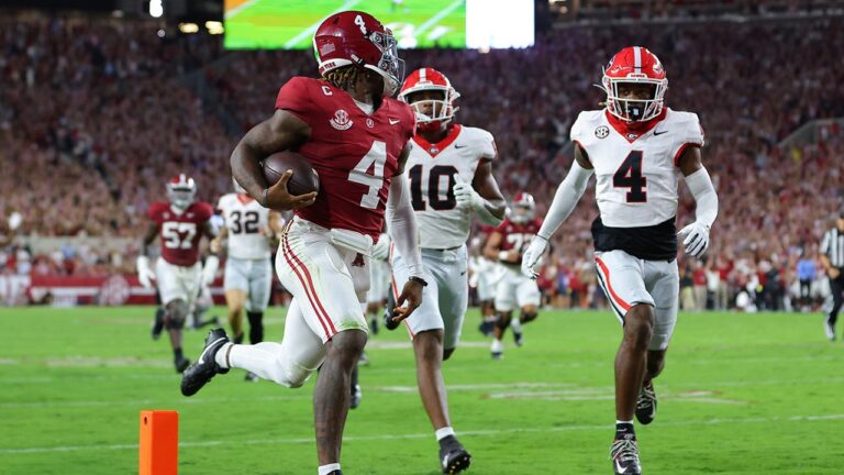 In an instant classic, 4th place Alabama squanders a 28-point lead against 2nd place Georgia and fights back for a win.