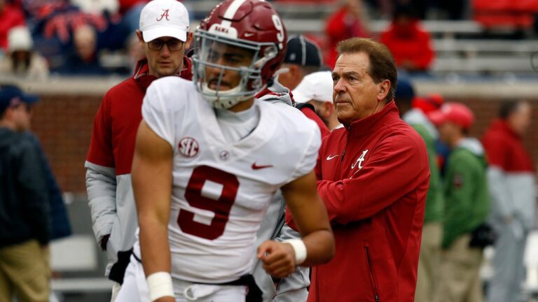 Nick Saban blames Panthers for Bryce Young's struggles: 'There wasn't any talent around him'
