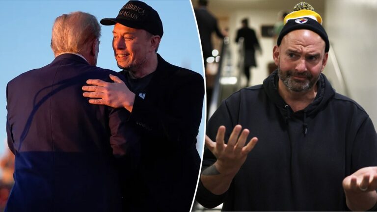 Fetterman warns Democrats after Elon stumbles over Trump in Pennsylvania