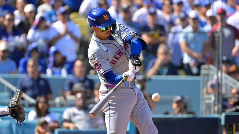 Mark Vientos' grand slam gives the Mets a Game 2 win over the Dodgers, giving them victory in the NLCS.